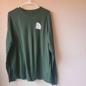 The North Face Forest Green Long Sleeve Shirt Men's Size L
